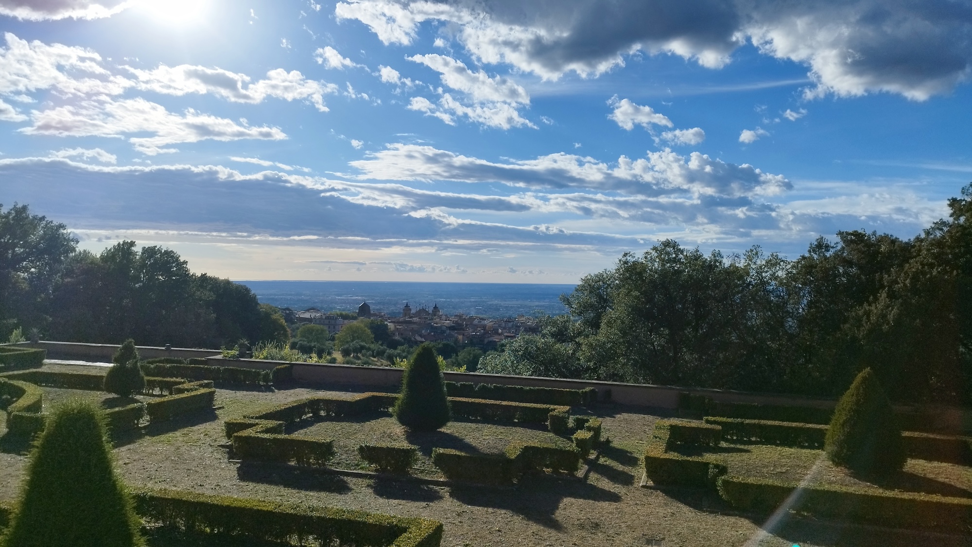 10 Vista da Villa Falconieri, Fracati